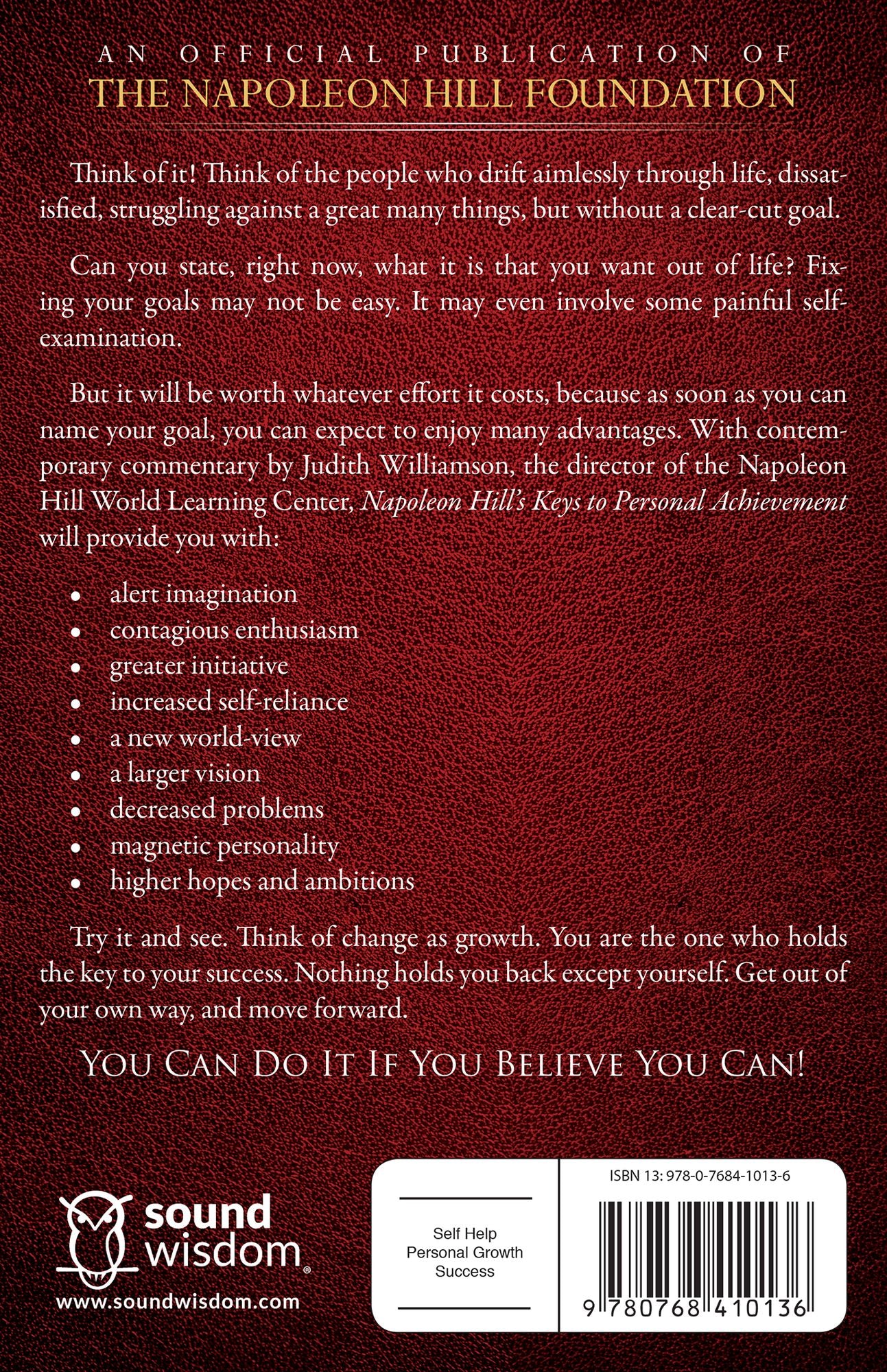 Napoleon Hill's Keys to Personal Achievement: An Official Publication of The Napoleon Hill Foundation