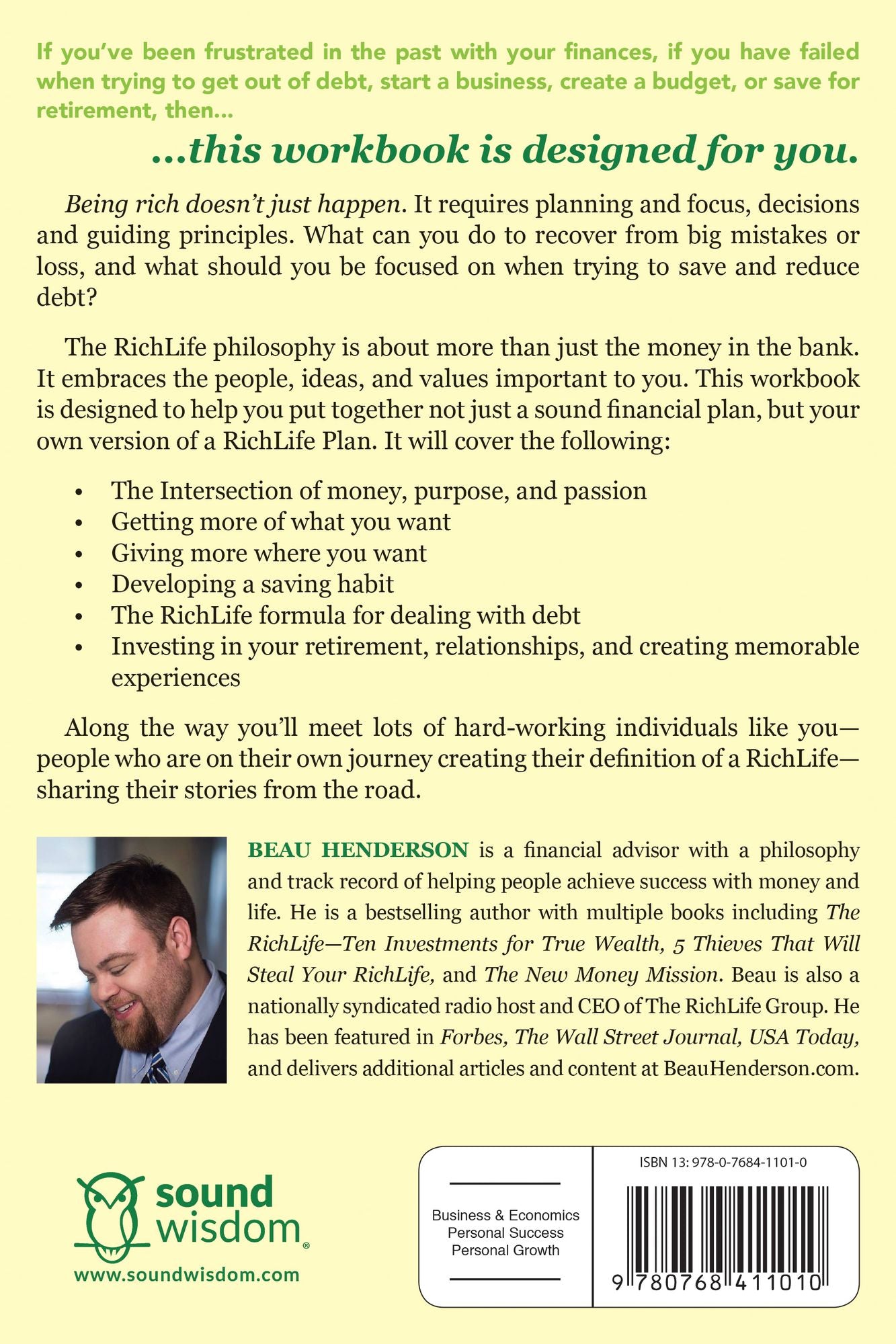 The Roadmap to a RichLife: Success with Life, Relationships, and Money