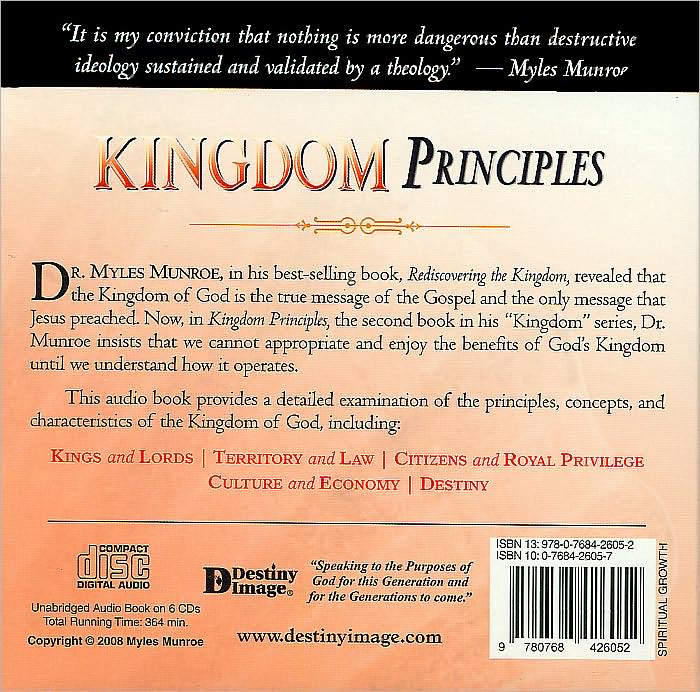 Kingdom Principles: Preparing for Kingdom Experience and Expansion