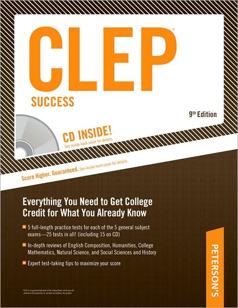CLEP Success: Everything You Need to Get College Credit for What You Already Know; with CD