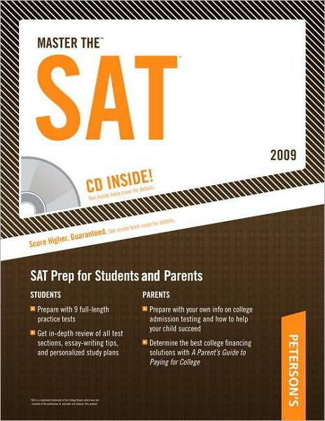 Master the SAT 2009 (W/CD)