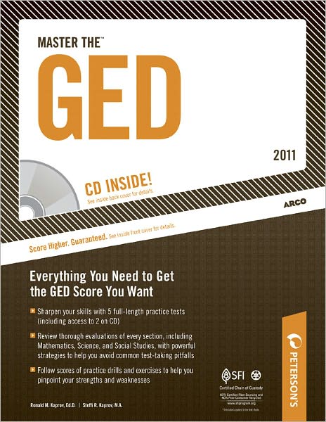 Master the GED 2011 (w/CD)