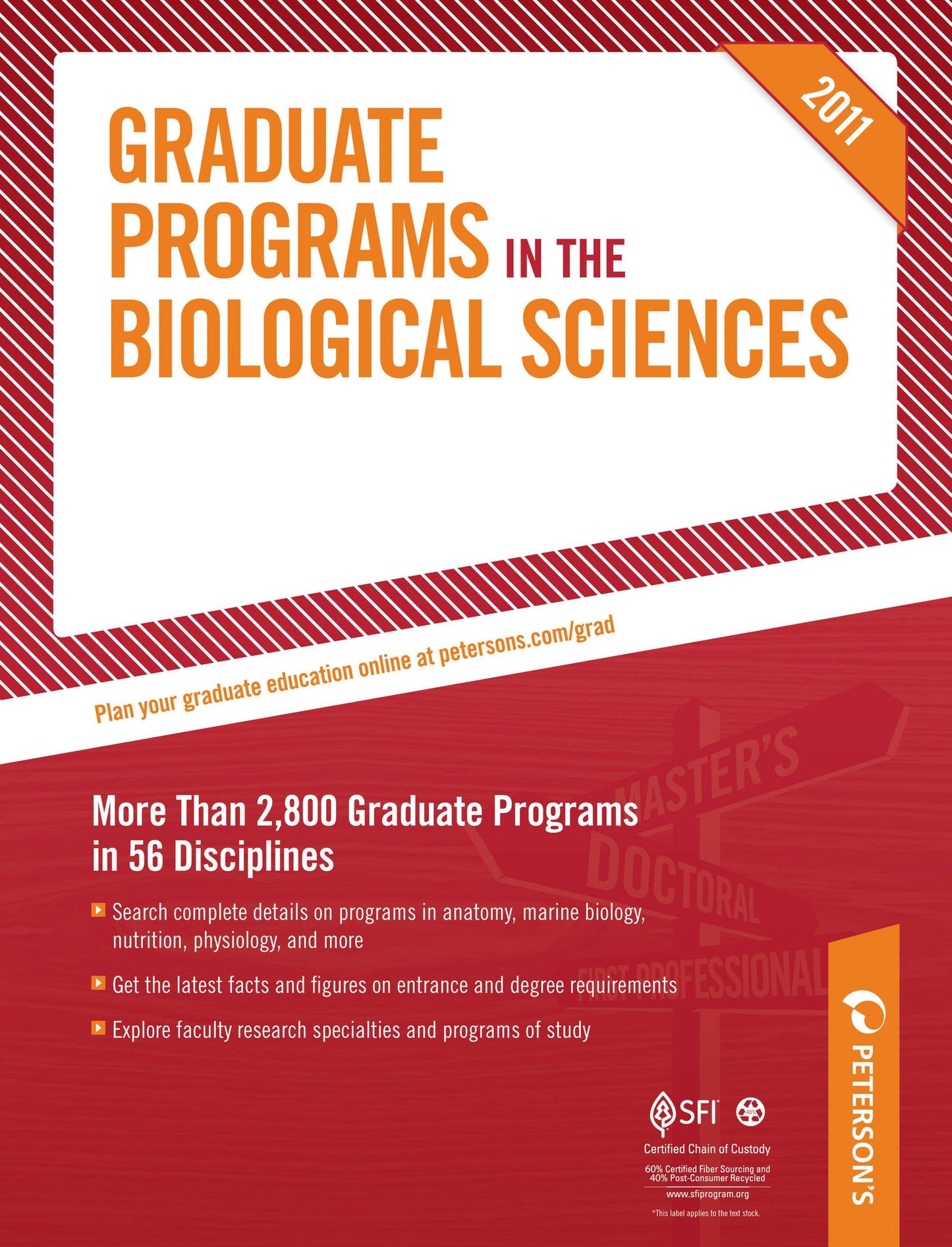 Graduate Programs in the Biological Sciences 2011 (Grad 3)