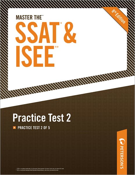 Master the SSAT/ISEE: Practice Test 2: Practice Test 2 of 5