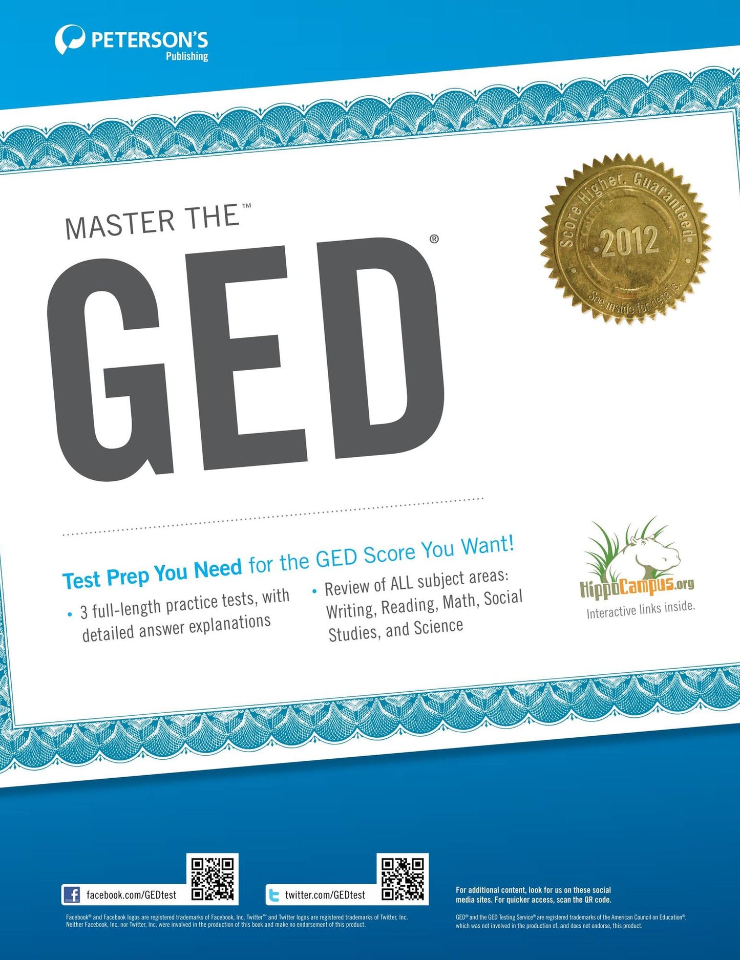 Master the GED: Practice Test 3: Practice Test 3 of 3
