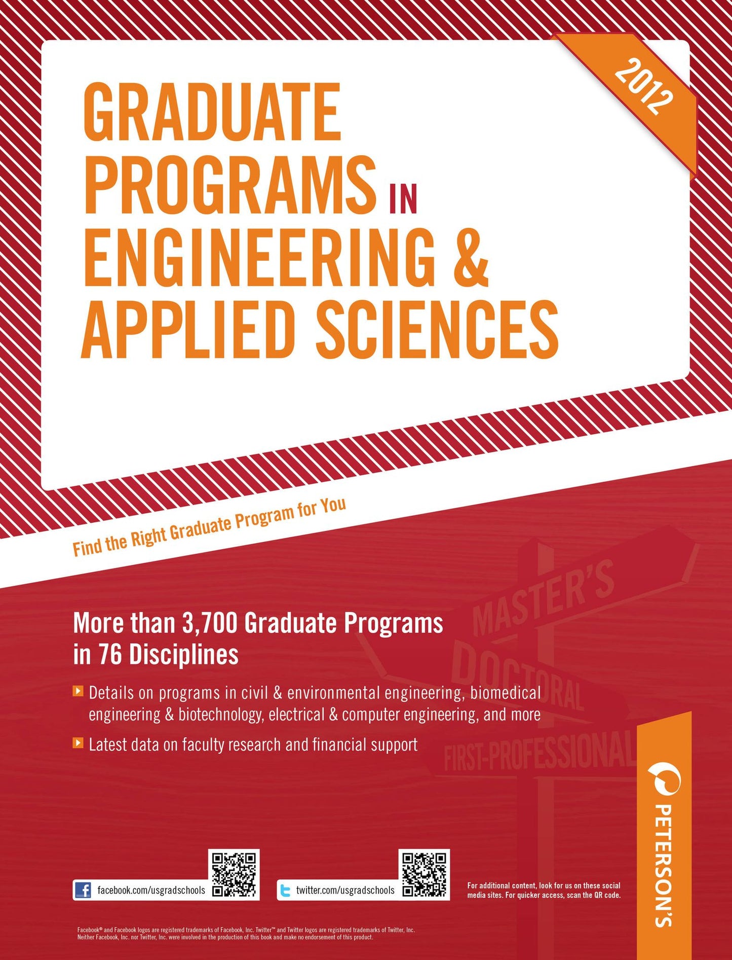 Peterson's Graduate Programs in Engineering & Applied Sciences 2012