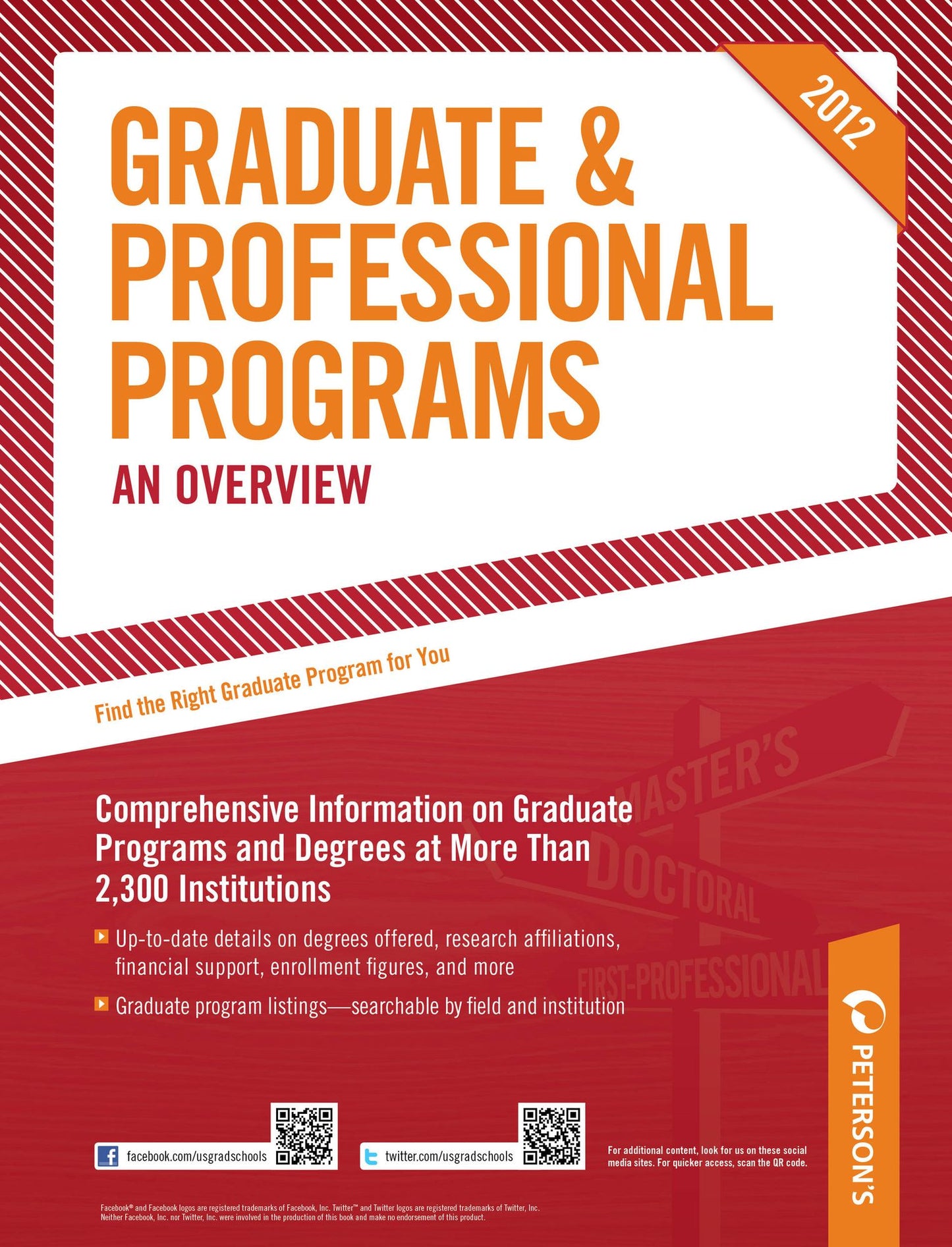 Peterson's Graduate & Professional Programs: An Overview 2012