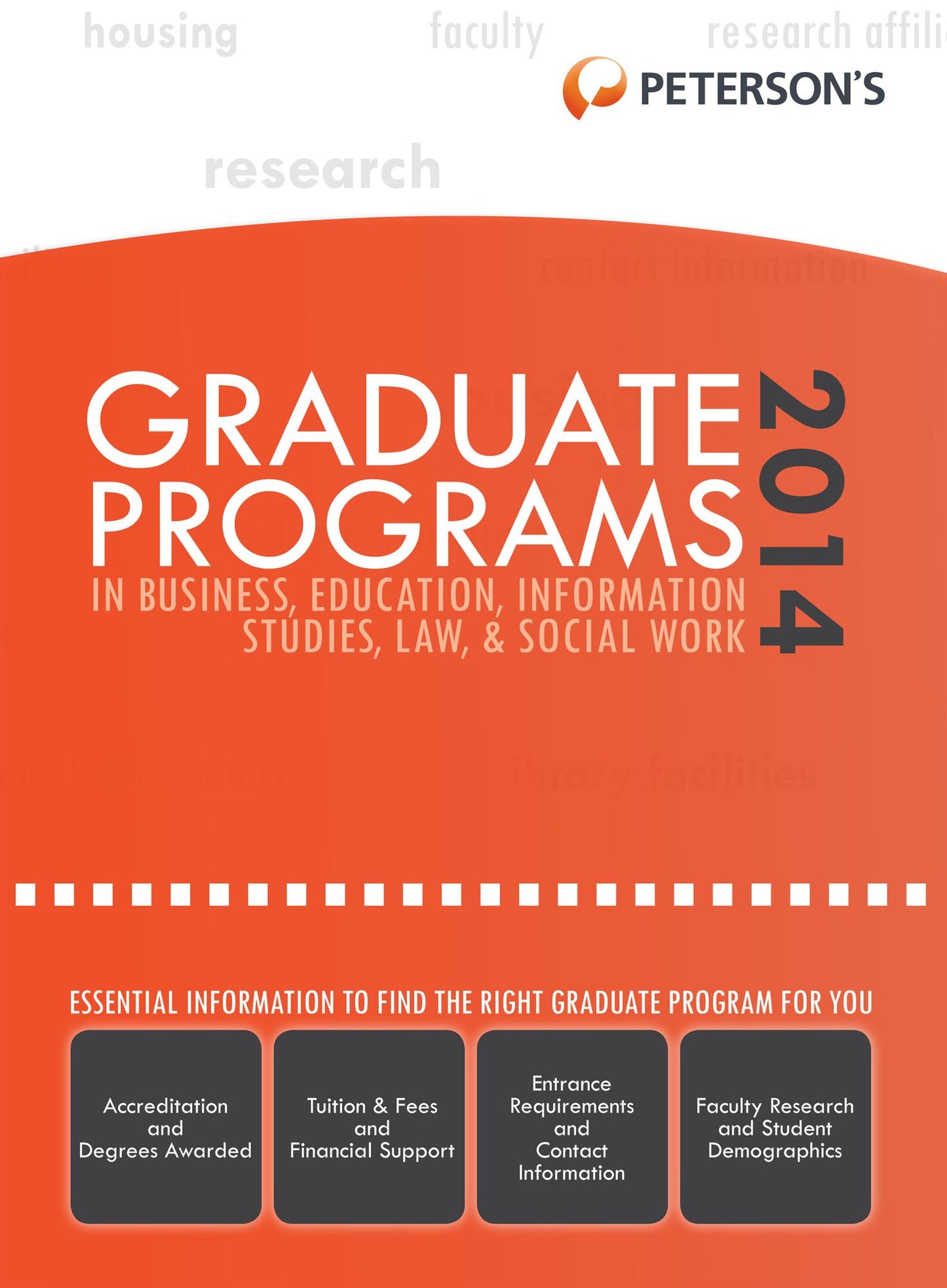 Graduate Programs in Business, Education, Information Studies, Law & Social Work 2014 (Grad 6)