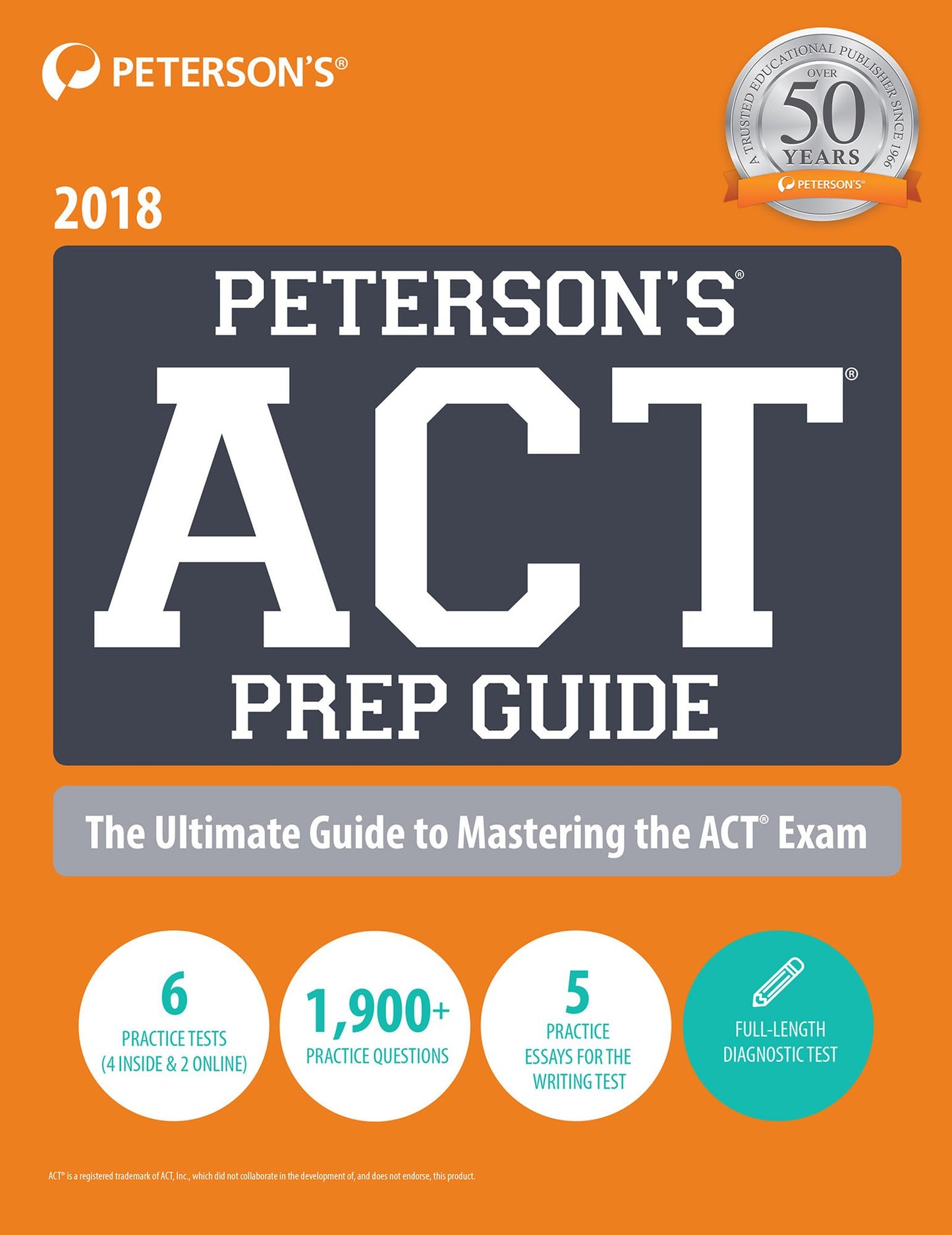 Peterson?s ACT Prep Guide 2018