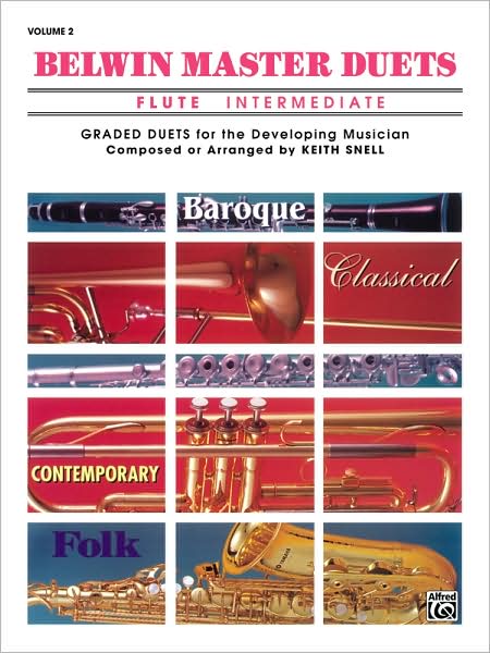 Belwin Master Duets (Flute), Vol 2: Intermediate