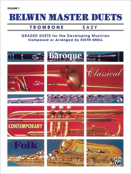 Belwin Master Duets (Trombone), Vol 1: Easy