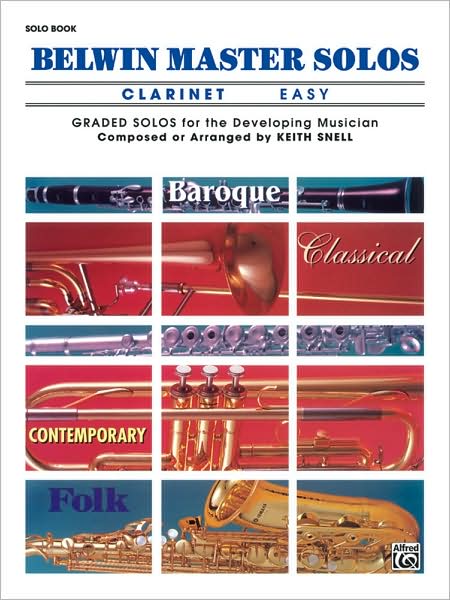 Belwin Master Solos (Clarinet), Vol 1: Easy