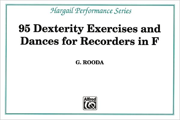 Finger Dexterity Exercises for Recorders in F