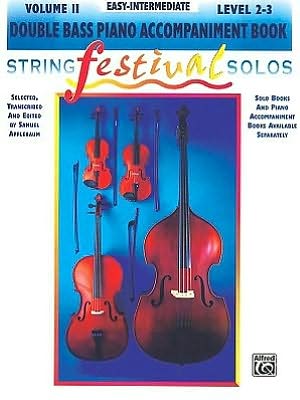 String Festival Solos, Vol 2: Double Bass Piano Acc.