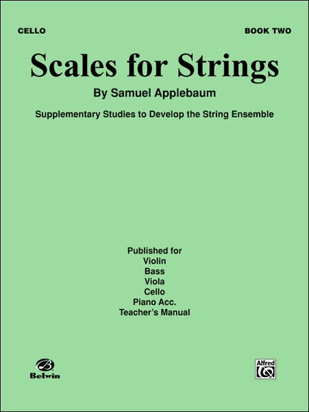Scales for Strings, Bk 2: Cello