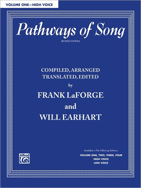 Pathways of Song, Vol 1: High Voice