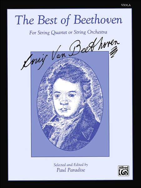 The Best of Beethoven (For String Quartet or String Orchestra): Viola