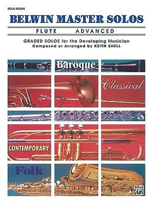 Belwin Master Solos (Flute), Vol 1: Advanced