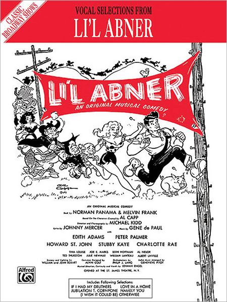Li'l Abner (Vocal Selections): Piano/Vocal/Chords