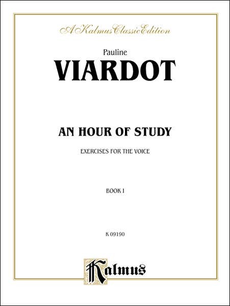An Hour of Study, Vol 1: Exercises for the Voice