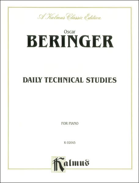 Daily Technical Studies for Piano