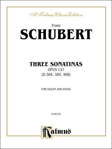 Three Sonatas, Op. 137
