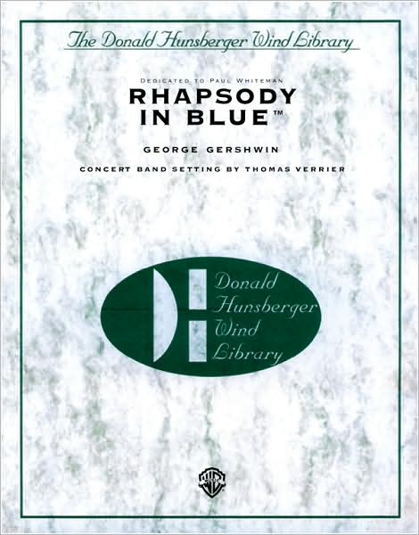 Rhapsody in Blue Verrier (Conductor¿S Score)