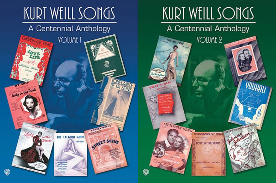 Kurt Weill Songs - A Centennial Anthology - Volumes 1 & 2: 2-Book Set