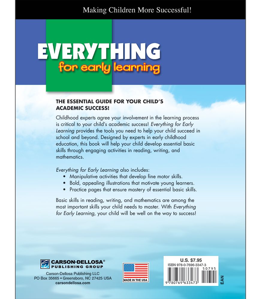 Everything for Early Learning: Preschool