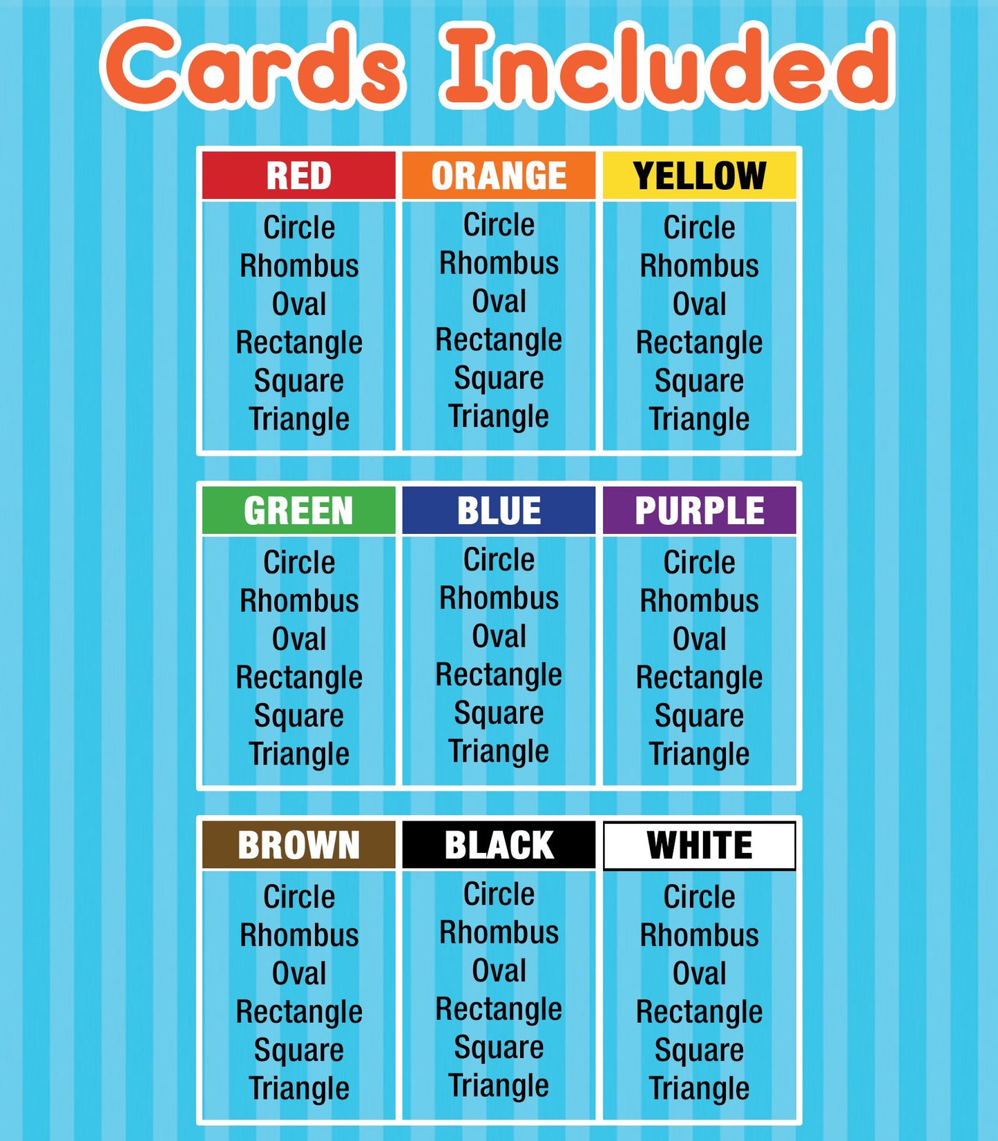 Colors and Shapes