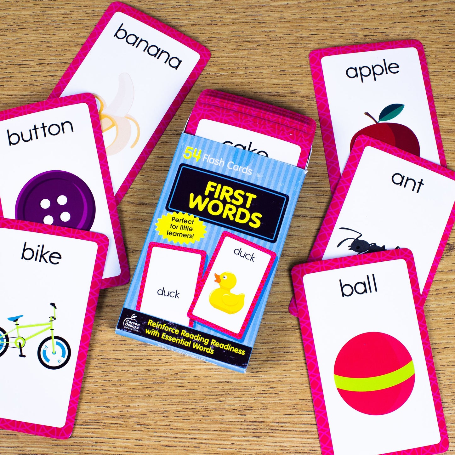First Words (Brighter Child Flash Cards Series)