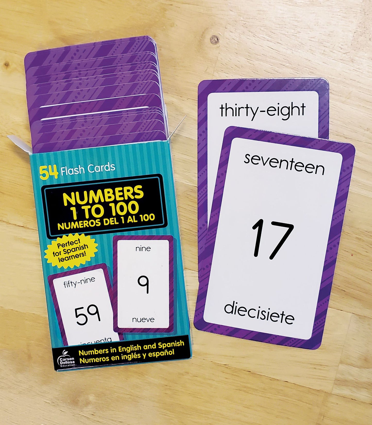 Numbers 1 to 100 / Numeros del 1 al 100