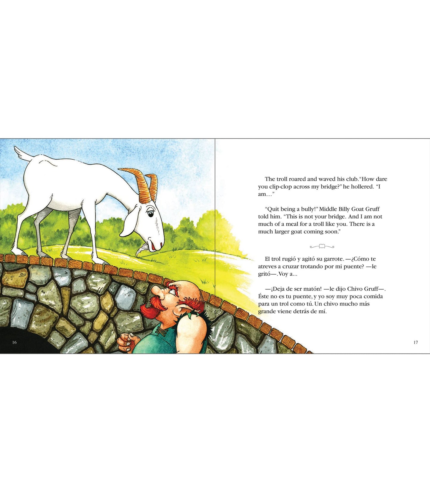 The Three Billy Goats Gruff/Los Tres Chivitos