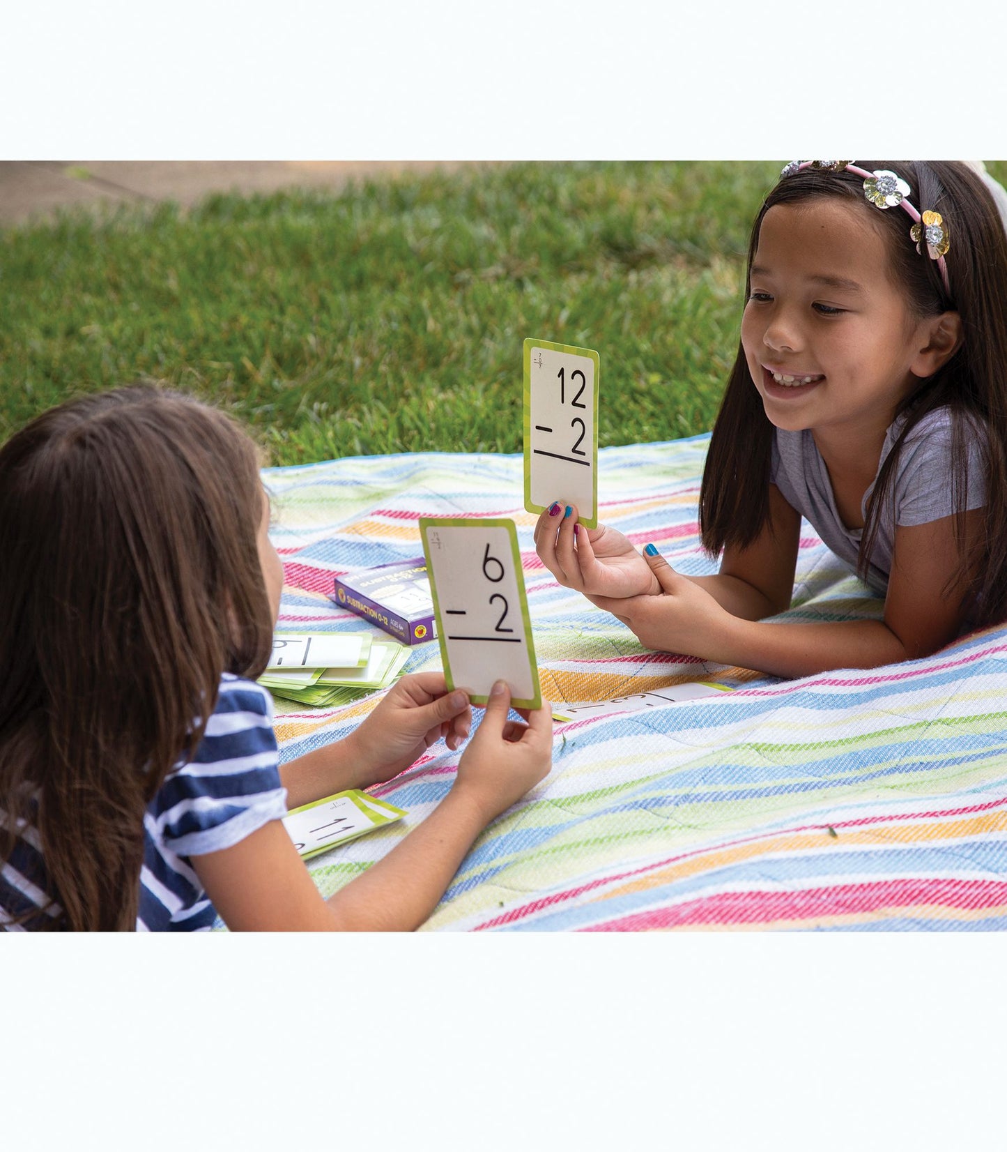 Subtraction 0 To 12 (Brighter Child Flash Cards Series)