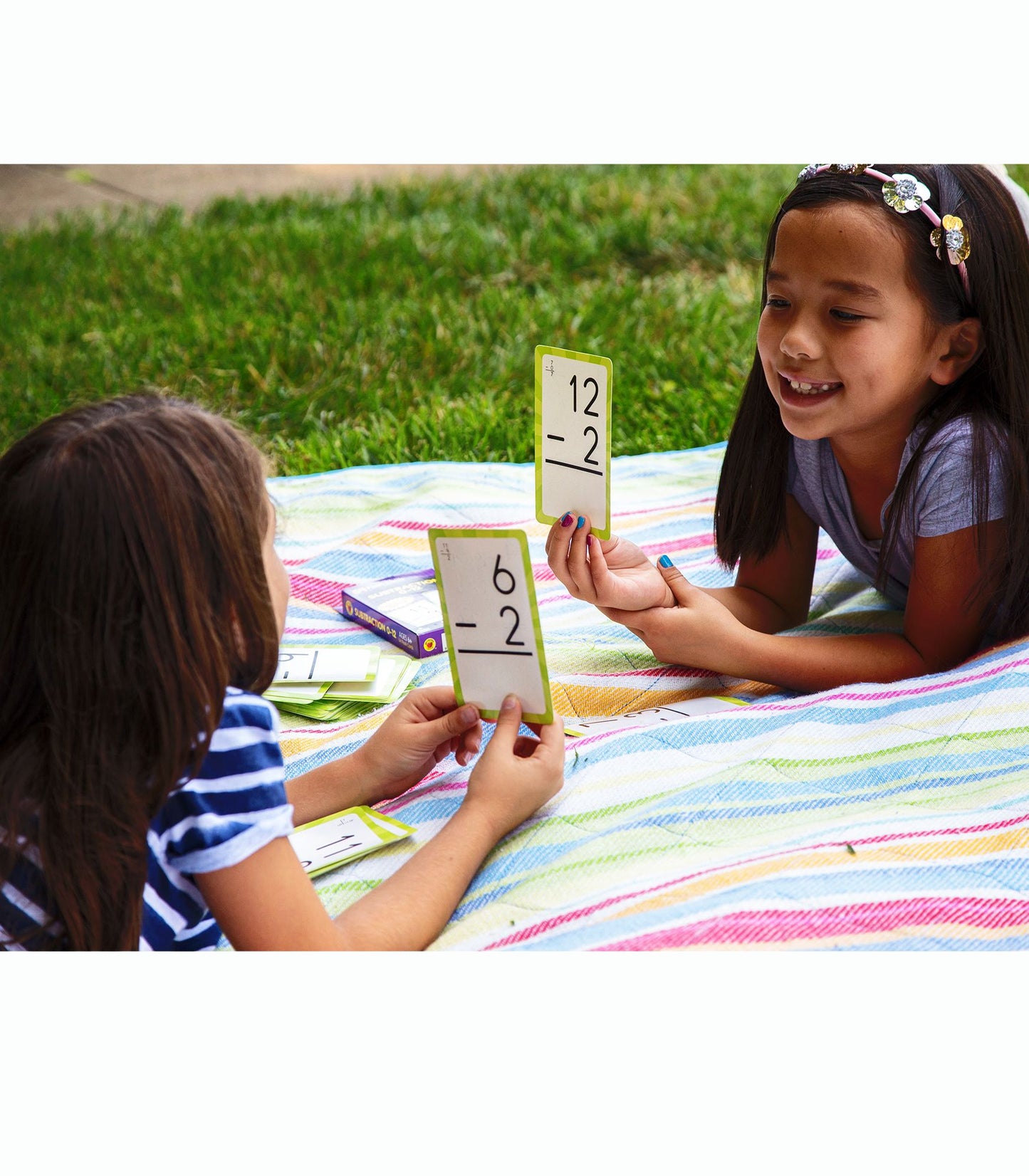 Subtraction 0 To 12 (Brighter Child Flash Cards Series)