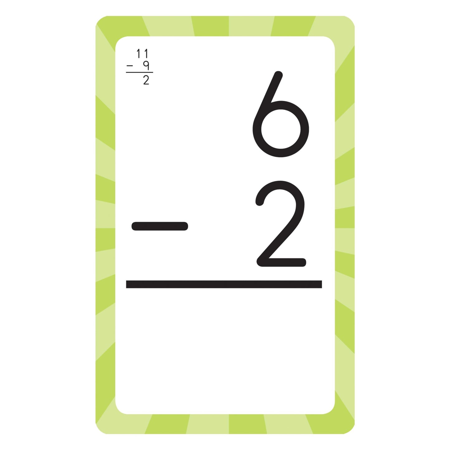 Subtraction 0 To 12 (Brighter Child Flash Cards Series)