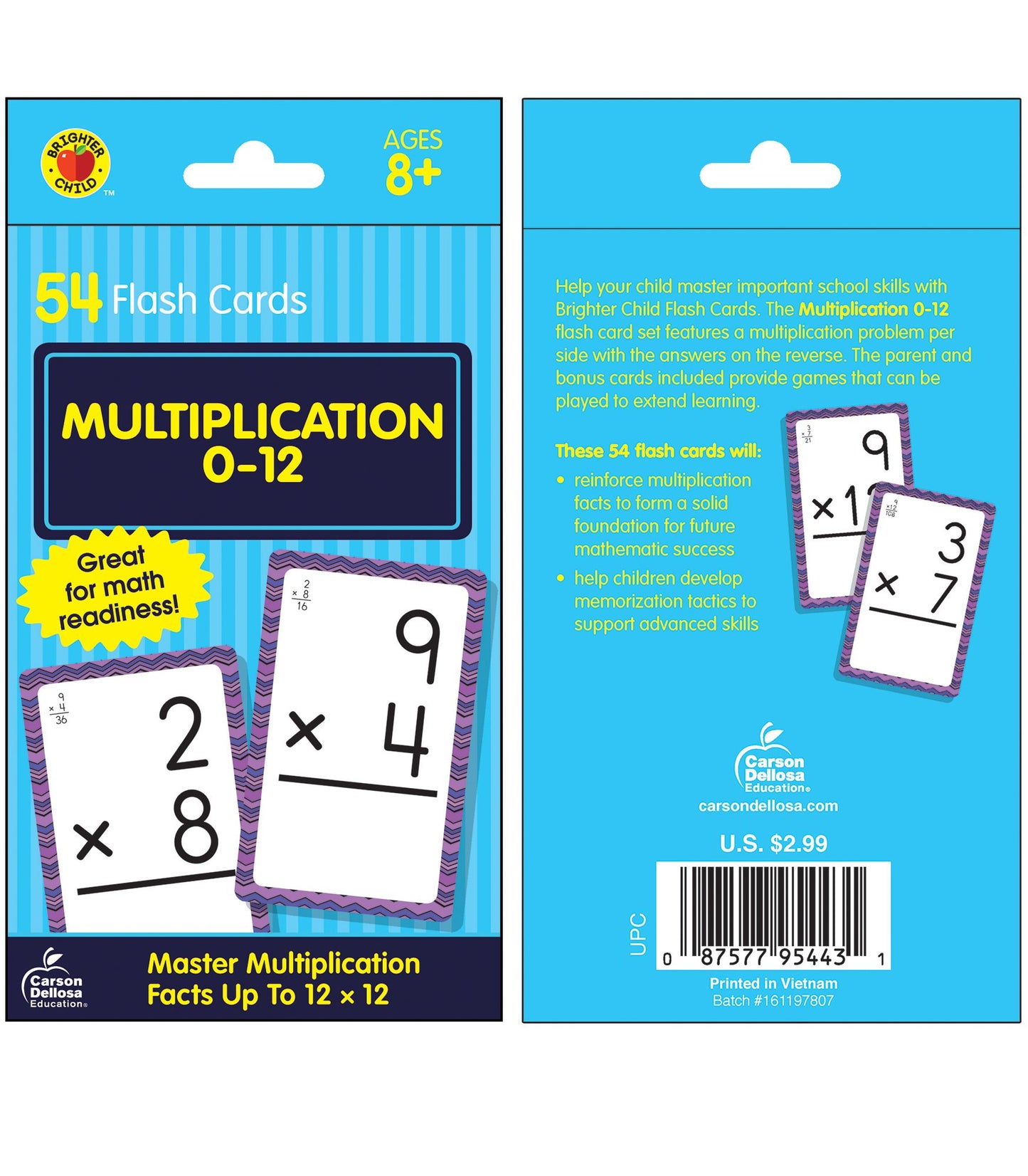 Multiplication 0 to 12