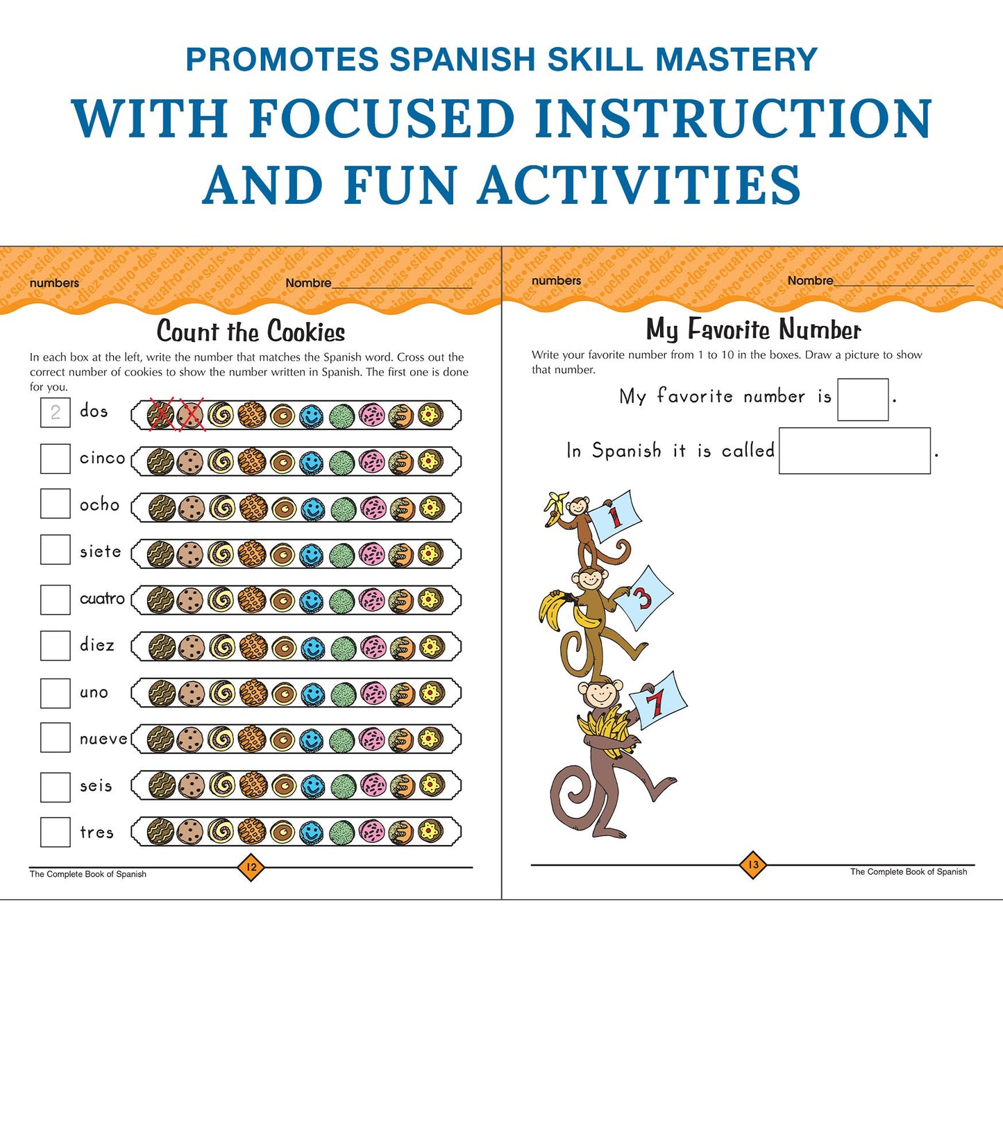 The Complete Book of Spanish, Grades 1-3