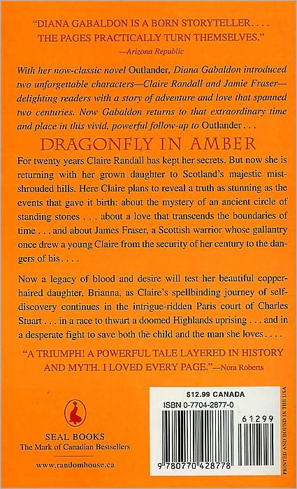 Dragonfly in Amber (Outlander Series #2)