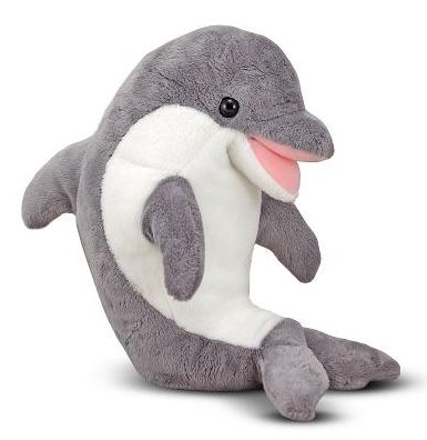 Skimmer Dolphin: Puppets & Plush - Sealife Sidekicks/Penguin Pals