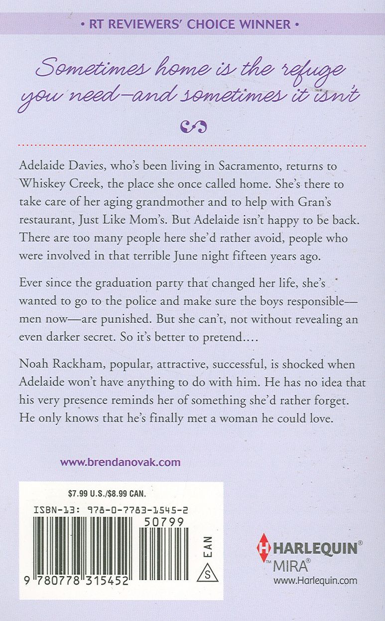 Home to Whiskey Creek (Whiskey Creek Series #4)