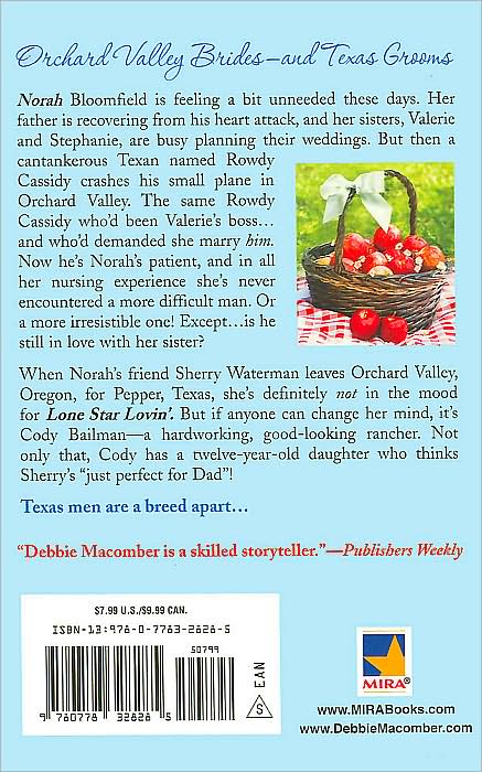 Orchard Valley Brides: Norah/Lone Star Lovin'