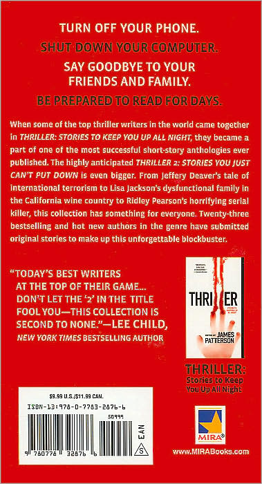 Thriller 2: Stories You Just Can't Put Down