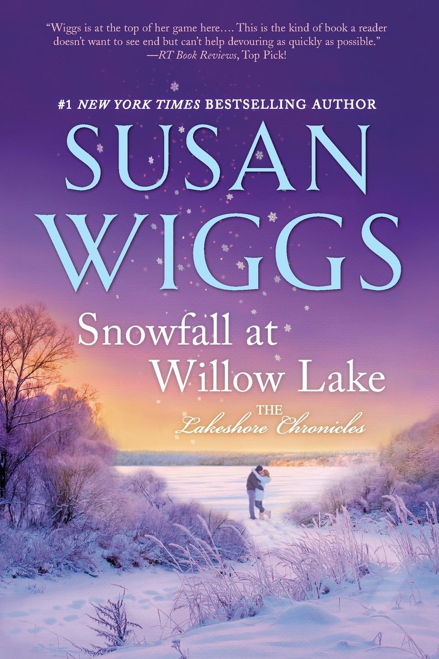 Snowfall at Willow Lake