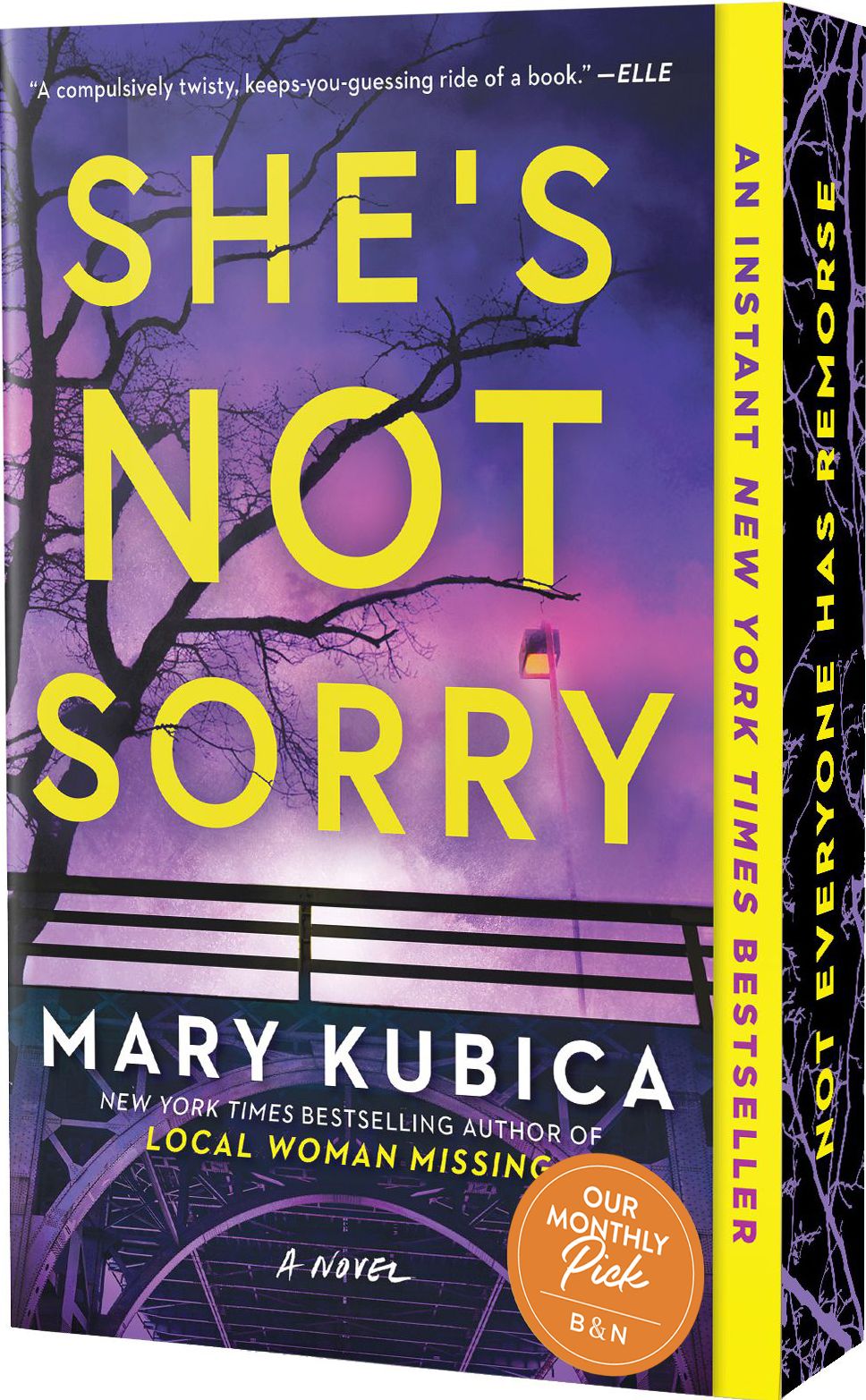 She's Not Sorry: A Psychological Thriller (B&N Exclusive Edition)
