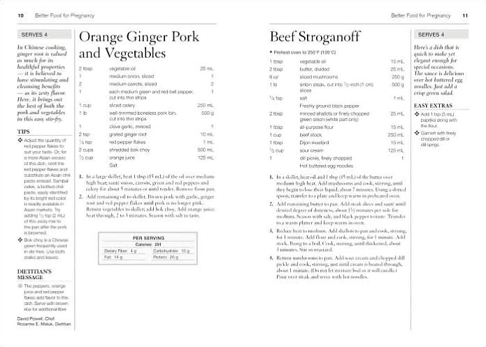 Better Food for Pregnancy: Nutrition Guide Plus Over 125 Recipes for Healthy Pregnancy and Breastfeeding