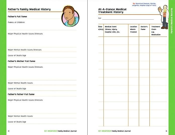 Your Family Health Organizer: Record Parents' and Kids' Medical Information All in One Place