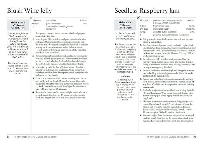 175 Best Jams, Jellies, Marmalades and Other Soft Spreads