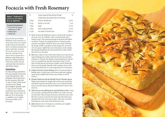 200 Fast and Easy Artisan Breads: No-Knead, One Bowl