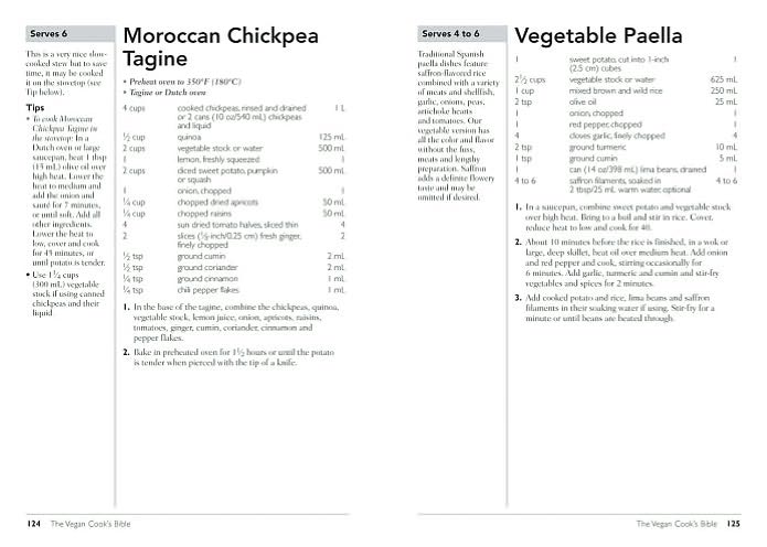 The Vegan Cook's Bible
